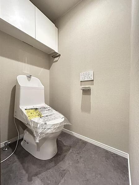 ほっと安らげるトイレ空間です。