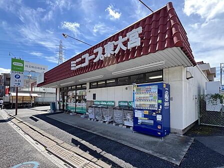 コープみらい ミニコープ東大宮店まで約870m(徒歩11分)