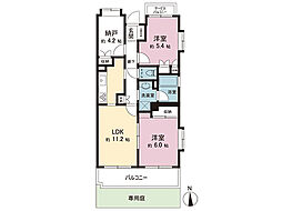 ロイヤルステージ北浦和2 2SLDKの間取図画像