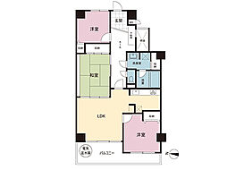 間取図画像 3LDK