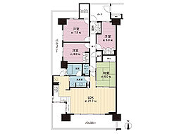 間取図画像 4LDK