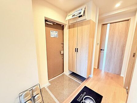 いつも気持ちよくご家族を迎えられる玄関です。