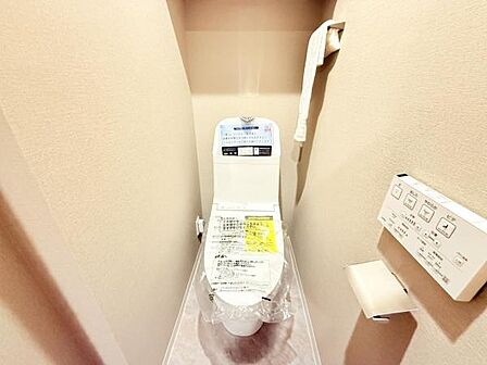 ほっと安らげるトイレ空間です。