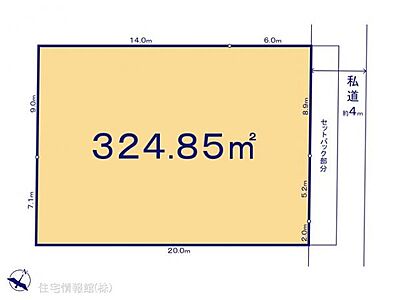 区画図:図面と異なる場合は現況を優先 区画図:図面と異なる場合は現況を優先