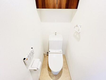 ほっと安らげるトイレ空間です。