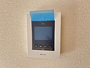 訪問者を確認できるTVモニター付きインターフォンです。