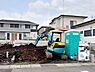 駐車場：駐車場です。前面道路との高低差も少なく、スムーズに出入りできます。