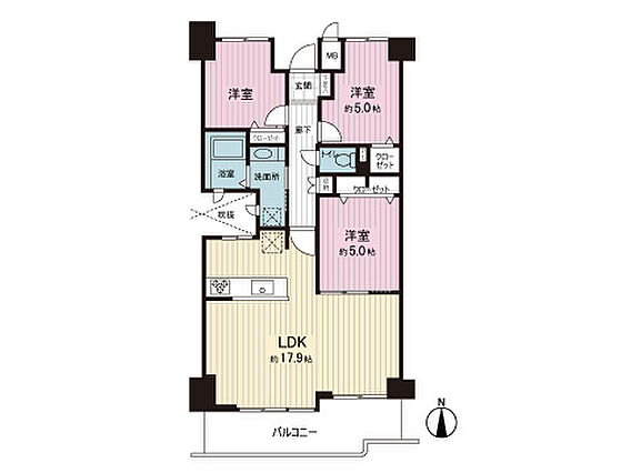 間取り図です。