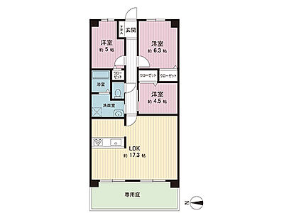 間取り：間取図です。図面と異なる場合は現況を優先させていただきます。