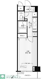 ステラメゾン荻窪 3階1Kの間取り