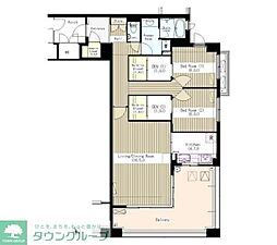 マチュリティ小石川 2SLDKの間取図画像