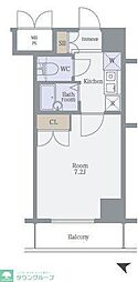 ヴェルト杉並サウスヒル 1Kの間取図画像
