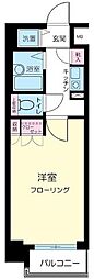 OLIO南長崎 1Kの間取図画像