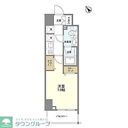Camellia 1Kの間取図画像