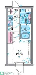 杉並区高円寺北4丁目マンション 1Kの間取図画像