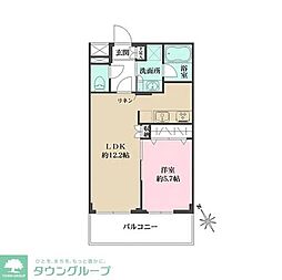 ACPレジデンス文京春日 1LDKの間取図画像