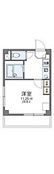 レオパレス池袋ウエスト 1Kの間取図画像
