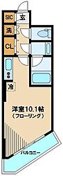 グランハイツ高田馬場 ワンルームの間取図画像