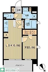 BLESS上池袋 1DKの間取図画像