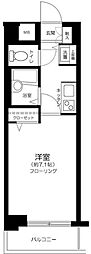 Verona池袋本町Lusso 1階1Kの間取り