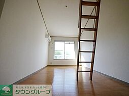 ウエストヒルズ 201 2階ワンルームのリビング/ダイニング