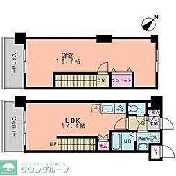 ルーチェ茗荷谷 1LDKの間取図画像