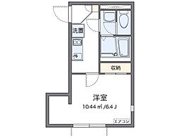 LEONEXTレジデント西尾久 1Kの間取図画像