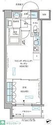 パークアクシス文京本郷 1LDKの間取図画像