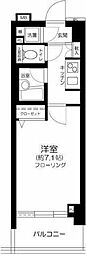 菱和パレス文京白山 1Kの間取図画像