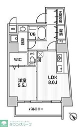 ROOTsHigashiNagasaki 1LDKの間取図画像