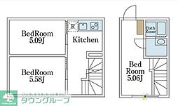 MaisondeCiEL5 2SDKの間取図画像