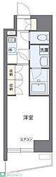 LOVIE文京音羽 1Kの間取図画像
