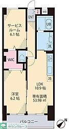 Soleado茗荷谷 1SLDKの間取図画像
