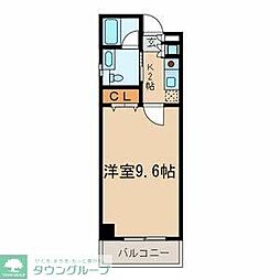 サンモールエイト小石川 1Kの間取図画像