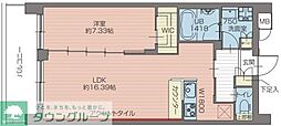 プレジオ北綾瀬ASIAN 1LDKの間取図画像