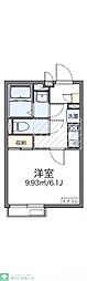 LEONEXTアドラブール千寿 1Kの間取図画像