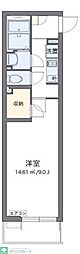 CLEINOFULLBLOOM 1Kの間取図画像