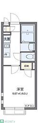 CLEINOMUSASHI壱号館 1Kの間取図画像
