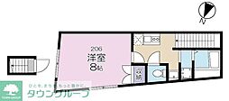 RMO 1Kの間取図画像