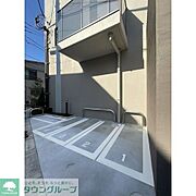 バイク駐輪場