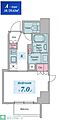 CROSSRESIDENCE六義園6階12.5万円