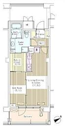 マチュリティ小石川 1LDKの間取図画像