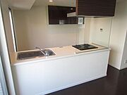 3口ガスグリル付き　カウンターキッチン
