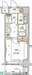 ハーモニーレジデンス東京イーストコア♯002 1Kの間取図画像