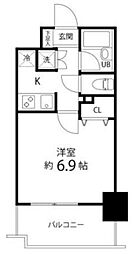 スペーシア秋葉原 1Kの間取図画像