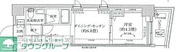 アイルプレミアム木場 1DKの間取図画像