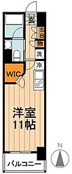 コンフォリア秋葉原EAST ワンルームの間取図画像