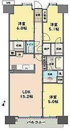 間取図画像 3SLDK
