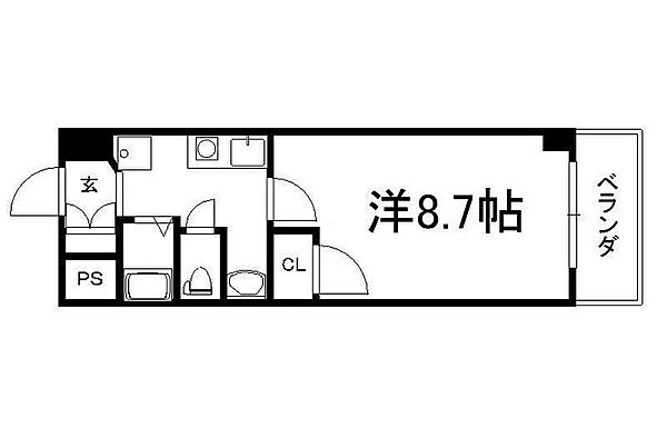 エルコート 404｜京都府京田辺市田辺中央6丁目(賃貸マンション1K・4階・27.20㎡)の写真 その2