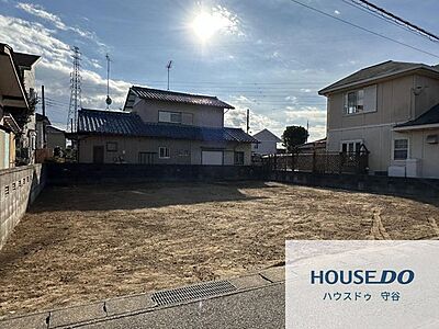 外観：更地渡しですぐに建てることができます！建築条件無しにつきお好きなハウスメーカーでマイホーム♪